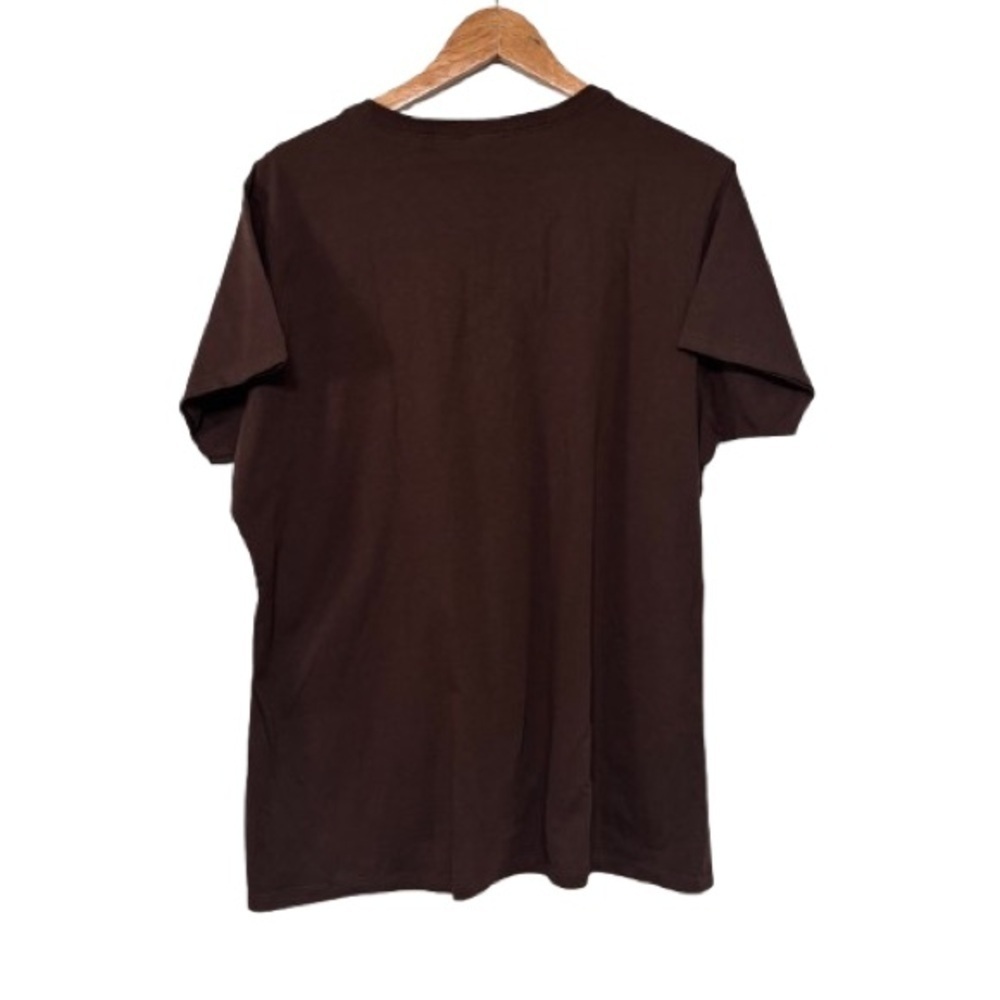 Port & Company Brown Funny Thanksgiving Fall Graphic Tee Size XXL - Picture 2 of 3